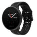 Polar Ignite 2 Silikonarmband mit Muster (Schwarz)