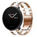 Polar Ignite 3 stalen bandje (rosé goud/wit)