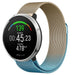 Polar Ignite Milanese band (blauw/goud)