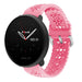 Polar Ignite 2 Silikonarmband mit Muster (Hellrosa)