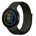 Bracelet nylon Polar Pacer (vert foncé)