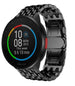 Polar Pacer Stahl Drachenarmband (Schwarz)