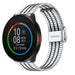 Polar Pacer Fine Steel Strap (Silver/Black)