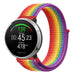 Polar Unite Nylonarmband (Regenbogen)