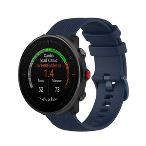 Polar Vantage V3 luxe siliconen bandje (donkerblauw)