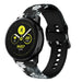 Bracelet Grey flowers Samsung Galaxy Watch Active