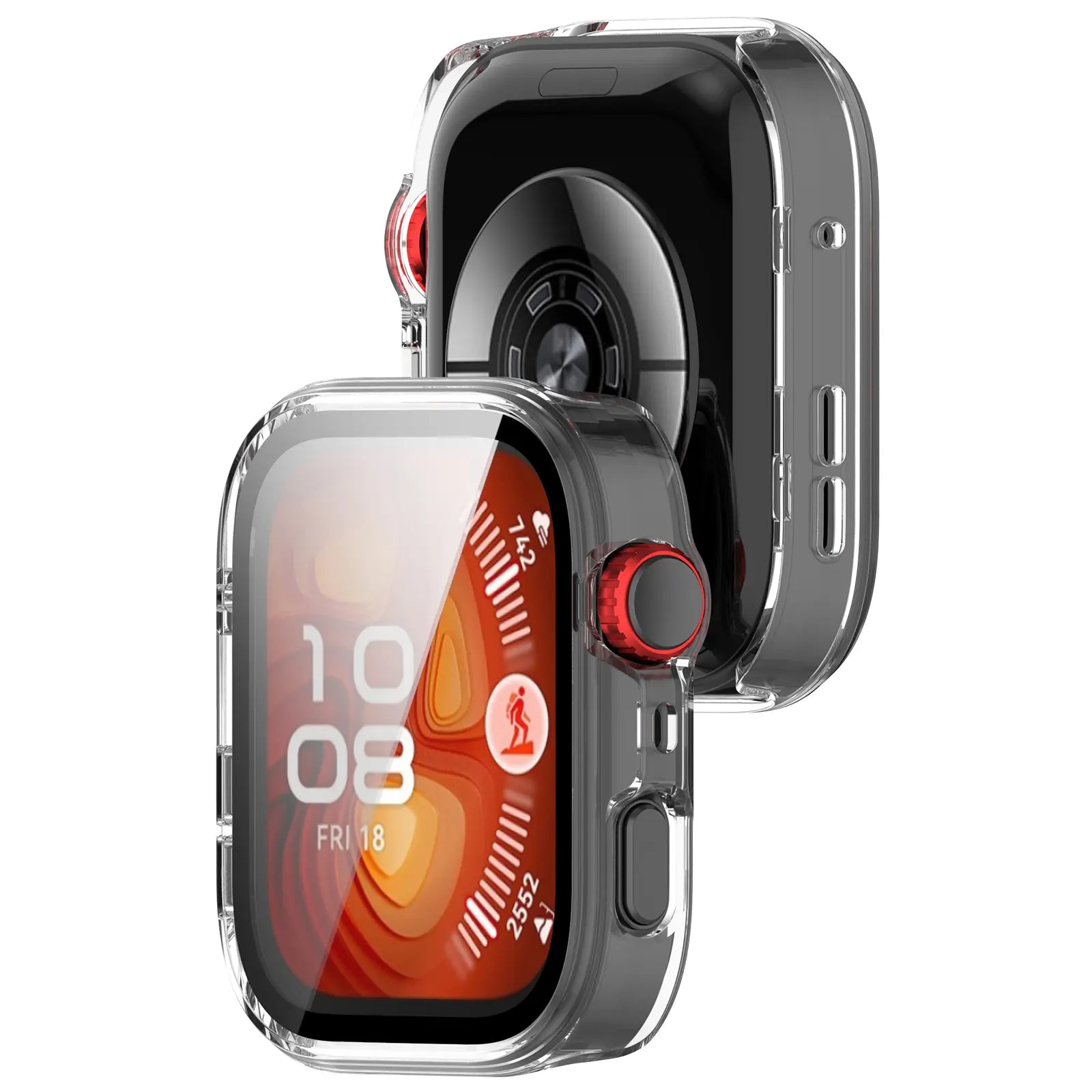 Huawei Watch Fit 5 Pro Hardcase mit Glas (Transparent)