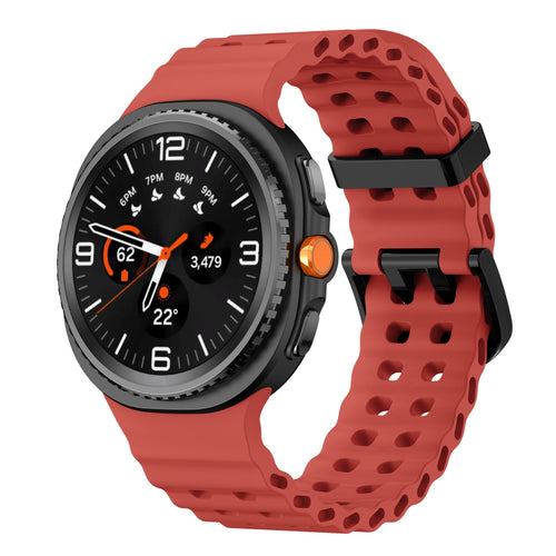 Bracelet Ocean Samsung Galaxy Watch 8 - 44mm (rouge)