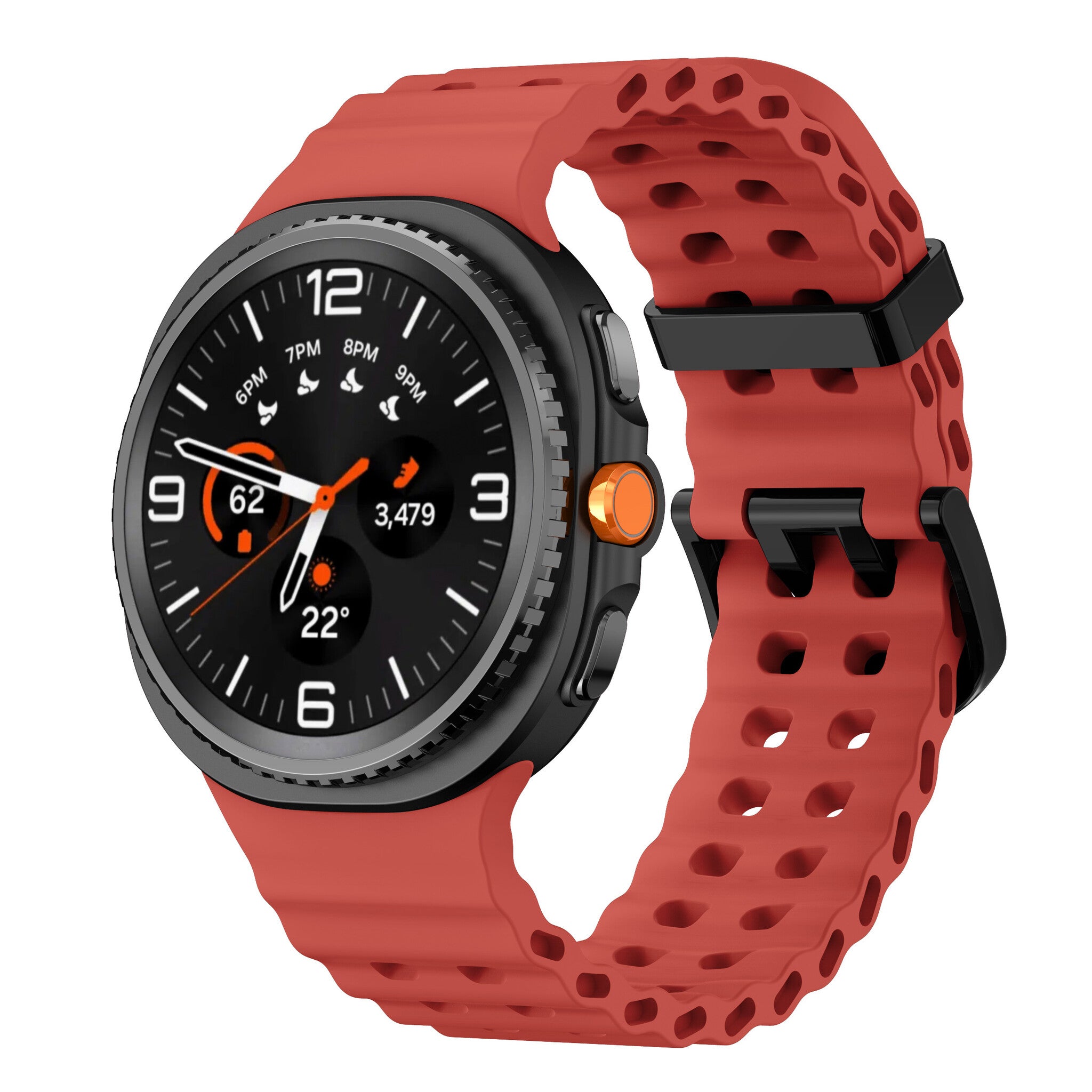 Samsung Galaxy Watch 9 - 40mm Ocean Strap (Red)