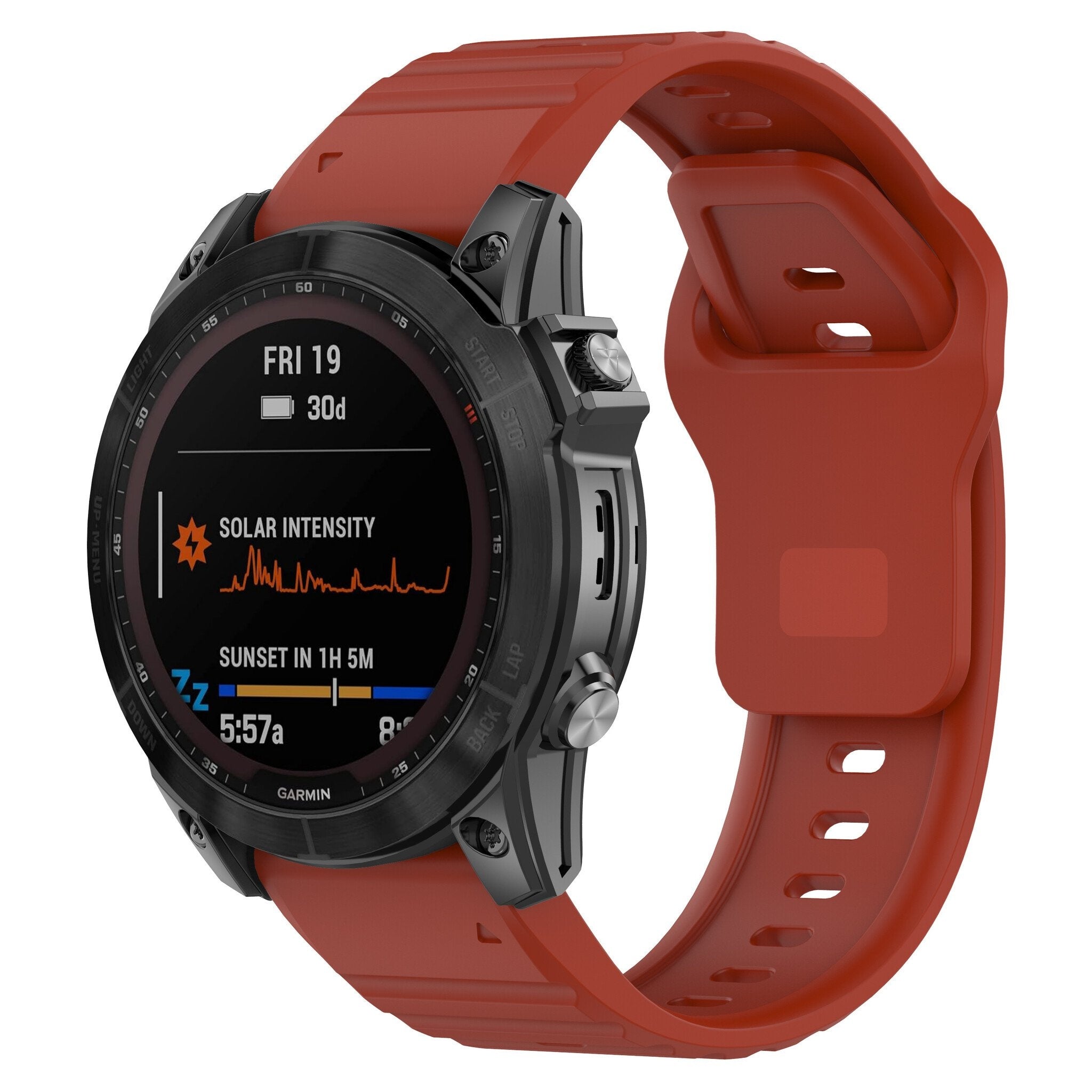 Amazfit T-Rex Ultra 2 Outdoor Silicone Strap (Red)