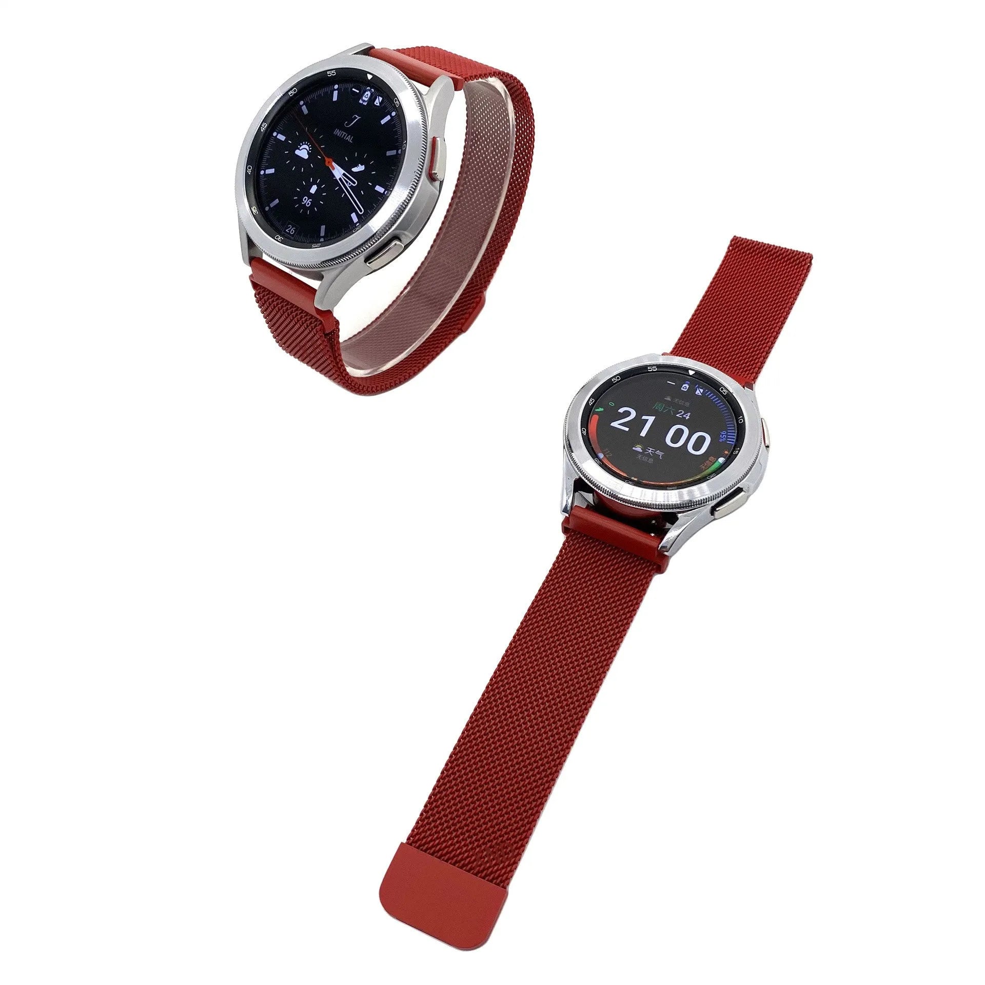 Coros Apex 42mm Milanese Strap (Red)