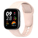 Bracelet silicone Redmi Watch 3 (rose clair)
