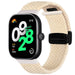 Correa tejida con D-Buckle Xiaomi Smart Band 9 Pro (blanco estrella)
