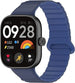 Xiaomi Smart Band 10 Pro magnetisch siliconen bandje (duo blauw)