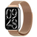 Bracelet Milanais Xiaomi Smart Band 9 Pro (or rose)