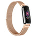 Correa milanesa Fitbit Inspire 3 (or rosa)