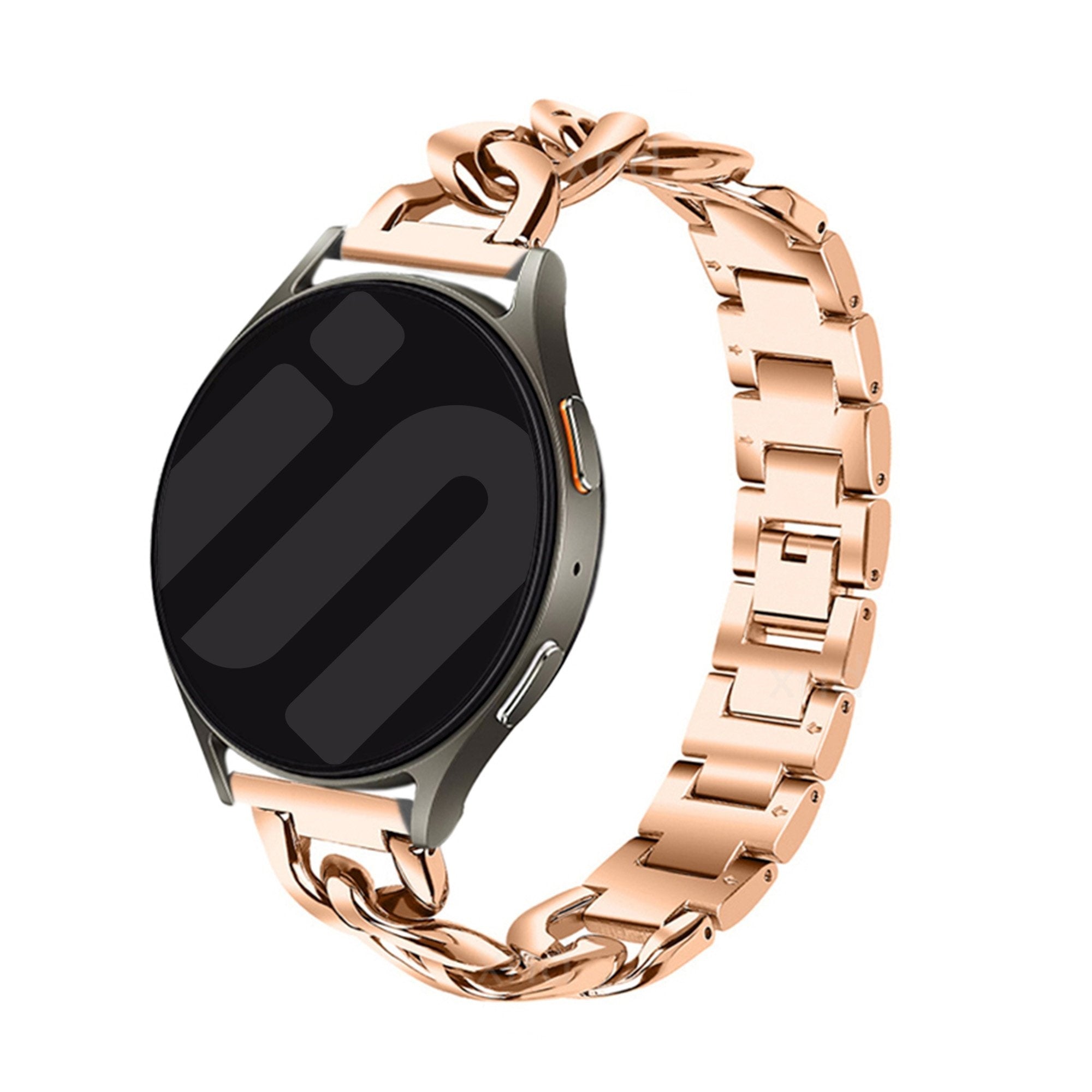 Samsung Galaxy Watch 4 Classic 42mm Stahlkettenband (Rosé Gold)