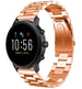 Bracelet acier Fossil Gen 4 Explorist HR (rose doré)