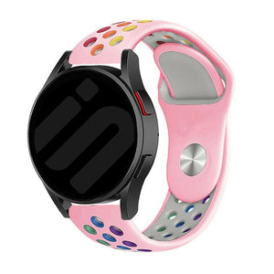 Amazfit Bip U (Pro) Sport Strap (Pink/Colourful)