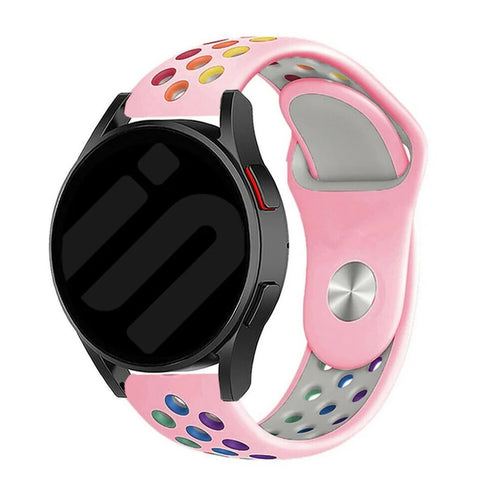 Amazfit Bip U (Pro) Sport Strap (Pink/Colourful)