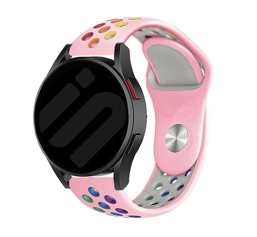 Amazfit Bip U (Pro) Sport Strap (Pink/Colourful)