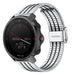 Bracelet acier inoxydable Polar Grit X Pro (argent/noir)