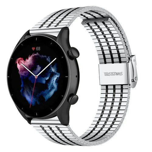 rvs-band-zilver-zwart