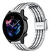 Amazfit GTR 3 (Pro) roestvrij stalen band (zilver/zwart)