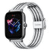 Amazfit GTS 3 Edelstahl-Armband (Silber/Schwarz)