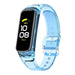 Samsung Galaxy Fit 2 zon-verkleurend crystal bandje (transparant-blauw)