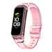 Samsung Galaxy Fit 2 zon-verkleurend crystal bandje (transparant-roze)