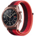 Samsung Galaxy Watch 3 41mm Nylon Strap (Cherry Red)