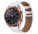 Bracelet cuir Samsung Galaxy Watch 3 41mm (blanc)