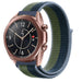 Bracelet nylon Samsung Galaxy Watch 3 41mm (vert et bleu)