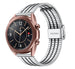 Samsung Galaxy Watch 3 41mm Fine Steel Strap (Silver/Black)