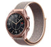 Samsung Galaxy Watch 3 - 41mm nylon bandje (pink sand)