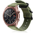 Correa nylon con hebilla Samsung Galaxy Watch 3 41mm (verde)