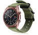Correa nylon con hebilla Samsung Galaxy Watch 3 41mm (verde)