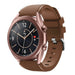 Samsung Galaxy Watch 3 41mm Silikonarmband (Kaffee Braun)
