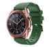 Bracelet silicone Samsung Galaxy Watch 3 41mm (vert armée)