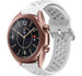 Samsung Galaxy Watch 3 - 41mm Silikonarmband mit Löchern (Weiß)