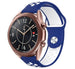 Samsung Galaxy Watch 3 41mm Sportarmband (Blau / Weiß)