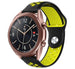 Correa deportiva Samsung Galaxy Watch 3 41mm (negra/amarilla)