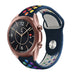 Samsung Galaxy Watch 3 41mm sport band (donkerblauw/kleurrijk)