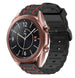 Samsung Galaxy Watch 3 41mm sport gesp band (zwart/rood)