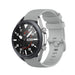 Bracelet silicone luxe Samsung Galaxy Watch 3 45mm (gris)
