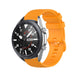 Bracelet silicone luxe Samsung Galaxy Watch 3 45mm (orange)