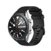 Samsung Galaxy Watch 3 45mm luxe siliconen bandje (zwart)
