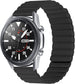 Samsung Galaxy Watch 3 45mm Magnetisches Silikonarmband (Schwarz)