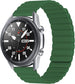 Samsung Galaxy Watch 3 45mm Magnetic Silicone Strap (Green)